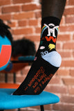 WALTER VAN BEIRENDONCK FW22 OTHERWORLDLY SOCKS BLACK