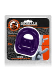 Oxballs 360 2-Way Cockring And Ballsling Purple