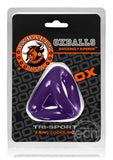 Oxballs Tri-Sport 3 Ring Cocksling - Purple