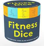 Fitness Dice: 7 Wooden Dice, Over 45,000 Workout Routines