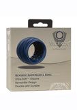 Viceroy Reverse Endurance Ring Silicone Cock Ring - Blue