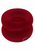 Hunkyjunk Stiffy Bulge Silicone Cock Rings (2 pack) - Cherry Ice
