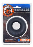 Oxballs Bigger Ox Silicone Cock Ring - Black Ice