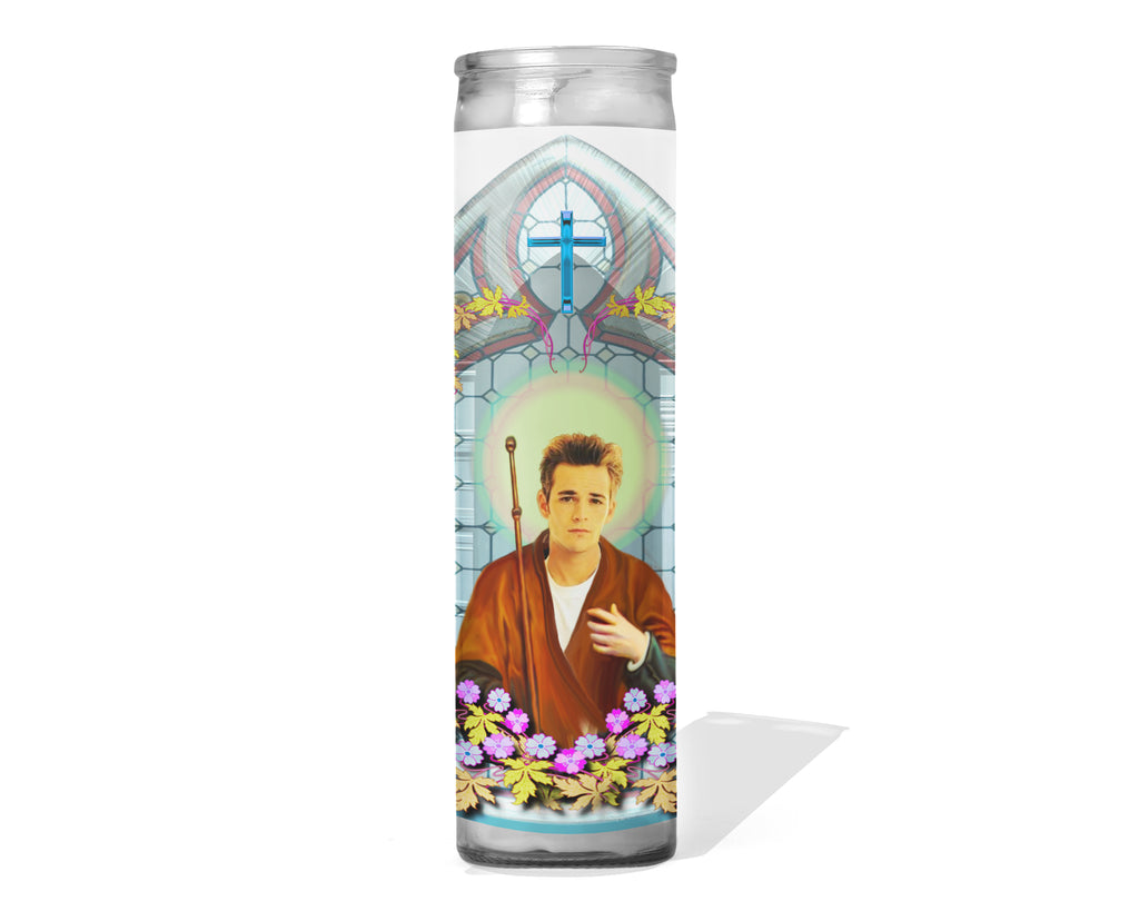 Luke Perry Celebrity Prayer Candle