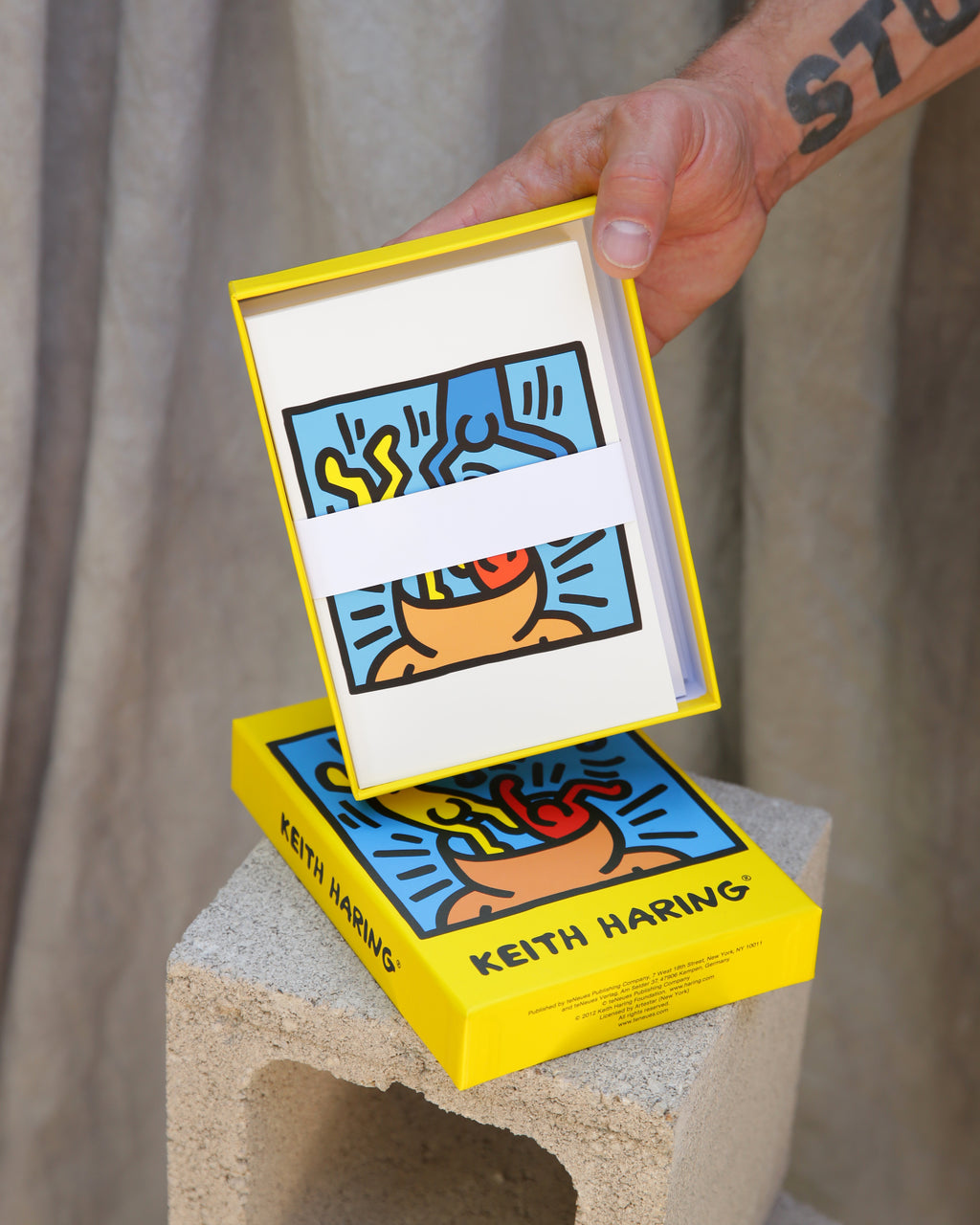 Keith Haring Notecard Box