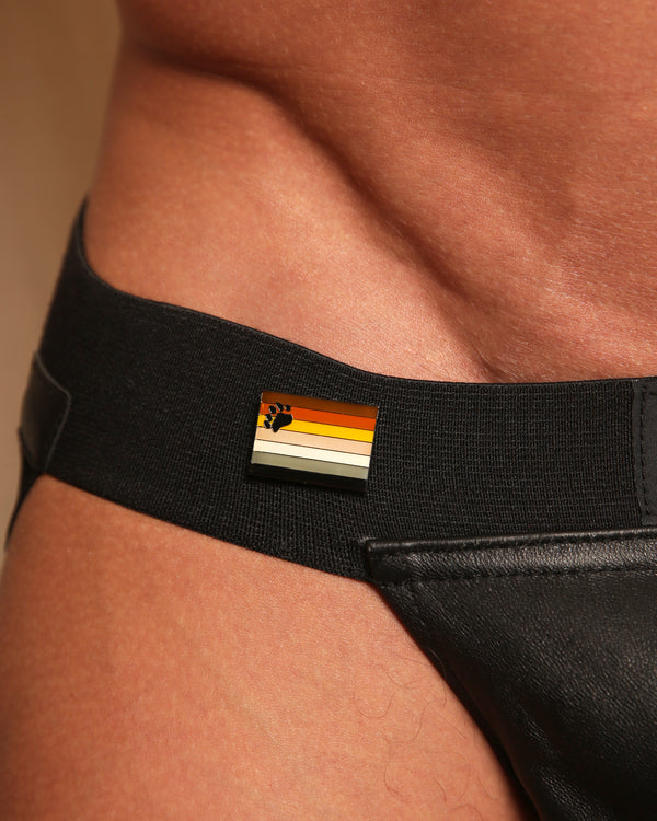 Bear Flag Enamel Pin