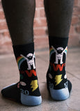 WALTER VAN BEIRENDONCK FW22 OTHERWORLDLY SOCKS BLACK