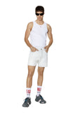 Tom of Finland x Diesel white shorts