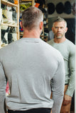 COMME des GARÇONS SHIRT long-sleeved cotton shirt grey