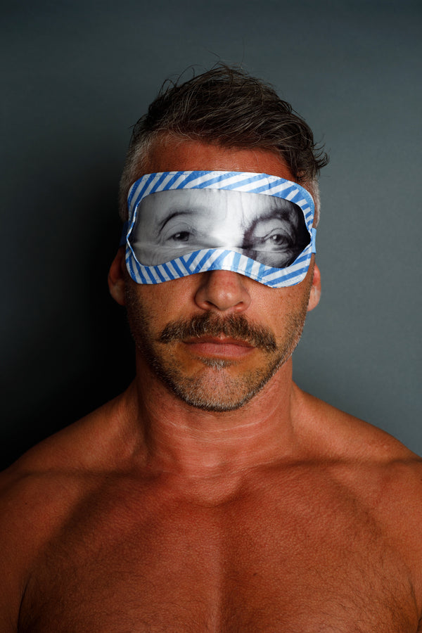 Silk Portrait Eye Mask by Louise Bourgeois x Third Drawer Down