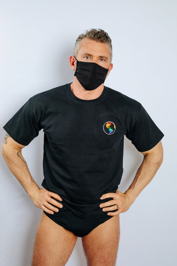 Gay Planet T-Shirt (Available in Black or White)