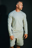 COMME des GARÇONS SHIRT long-sleeved cotton shirt grey