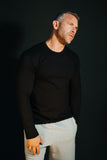 COMME des GARÇONS SHIRT long-sleeved cotton shirt black