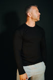 COMME des GARÇONS SHIRT long-sleeved cotton shirt black