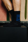 FOOT FETISH CLUB SOCKS (BLACK) BY CARNE BOLLENTE