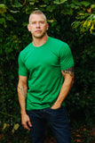 COMME des GARÇONS SHIRT short-sleeved cotton T-shirt Green