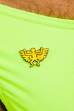 KEITH HARING ANGEL PIN - YELLOW