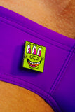 KEITH HARING 3-EYED MONSTER PIN