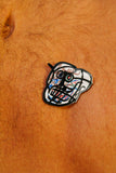 JEAN-MICHEL BASQUIAT SKULL PIN