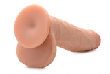 9 Inch Ultra Real Dual Layer Dildo by USA Cocks - Light Skin Tone