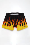 Yes I Am Black on Fire Swim Shorts