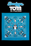Tom of Finland Bandana by Peachy Kings TURQUOISE