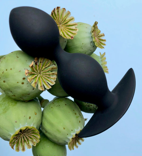 Orbs Steel Weighted Duotone Silicone Anal Plug