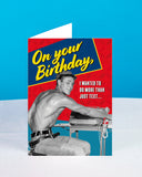 Bob Mizer Birthday Greeting Card