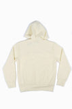COMME DES GARCONS PLAY ZIP UP HOODIE IVORY