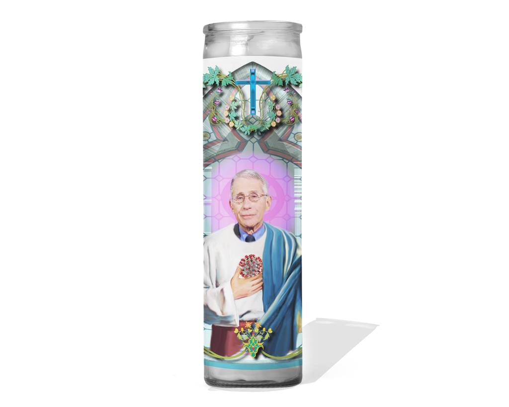 Dr. Anthony Fauci Celebrity Prayer Candle