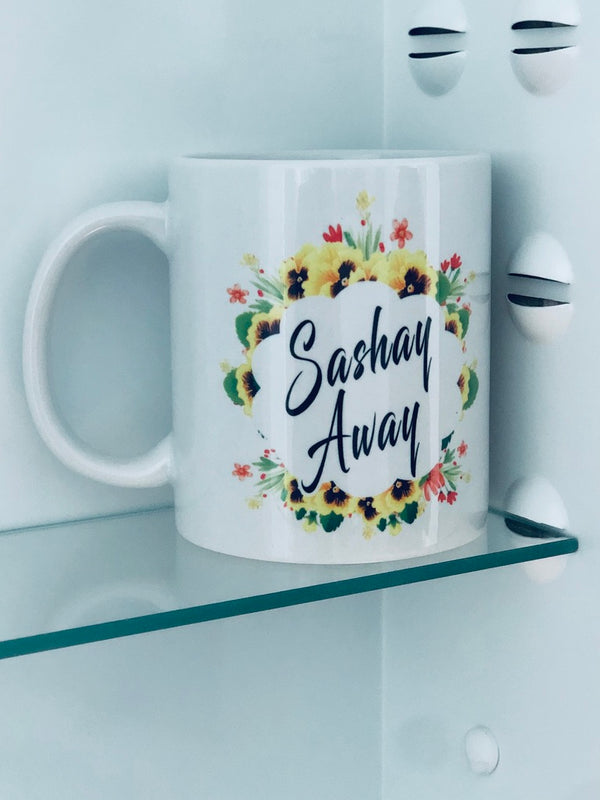 SASHAY AWAY MUG