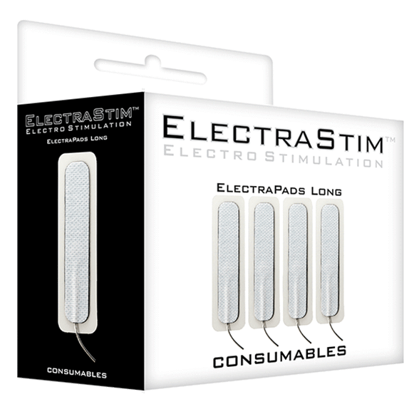 Long Self Adhesive ElectraPads (4 Pack) by Electrastim