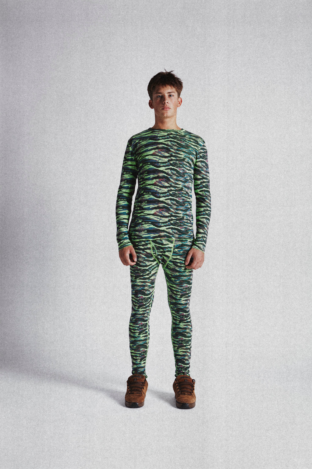ERL PRINTED THERMAL LONGJOHNS KNIT SS23