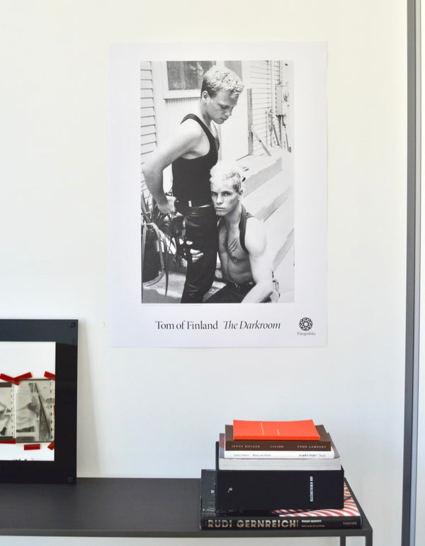 Tom of Finland THE Darkroom Exhibition Poster, Untitled (Tom & Tom Katt)