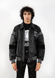 KEITH HARING LEATHER JACKET BY HONEY FUCKING DIJON SS22