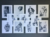 Tom of Finland Small Vintage Cardstock Prints