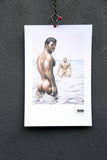 Tom of Finland "Hot Water", 1980   Print Edition Image 1