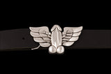 Jonathan Johnson x Tom of Finland FLYING COCK Sterling Silver Belt Buckle
