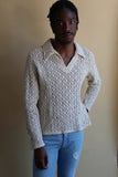 Tanner Fletcher Crochet Long-sleeve Shirt