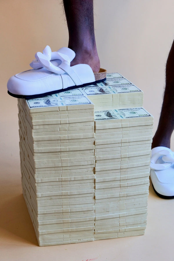 Giant Money Stool by Third Drawer Down