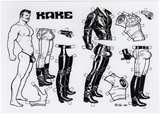 Paper Doll - Tom of Finland Postcard