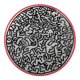 Keith Haring PORCELAIN PLATE "SILVER COLLECTION" #4