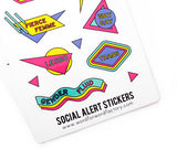 QUEER STICKERS, 2-PK by Word for Word Factory