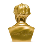 Andy Warhol GOLD bust by Kidrobot