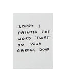 Twat Magnet Third Drawer Down X David Shrigley