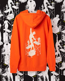 Tom of Finland Safety Orange Lover of Many Hoodie By HOMOCO