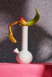 The Earl Cock and Ball Ring with Anal Plug - Gold