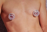 Clear Plungers Silicone Nipple Suckers - Large