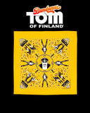 Tom of Finland Bandana by Peachy Kings Yellow