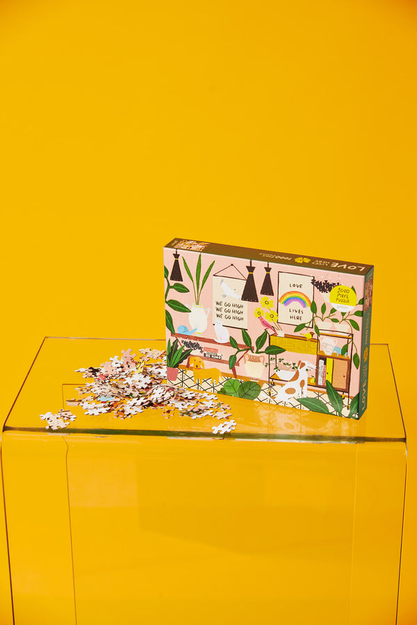 Anne Bentley Love Lives Here 1000 Piece Jigsaw Puzzle